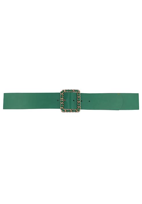 FASHION METAL CHAIN LINK DESIGN RECTANGLE BUCKLE BELT