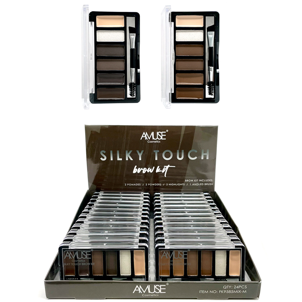 AMUSE SILKY TOUCH BROW KIT (24 UNITS)