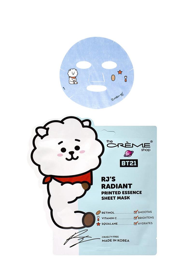 BT21 PRINTED ESSENCE FACE SHEET MASK 6 PC