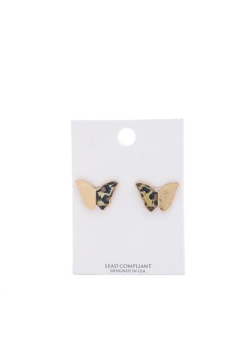 BUTTERFLY STUD EARRING