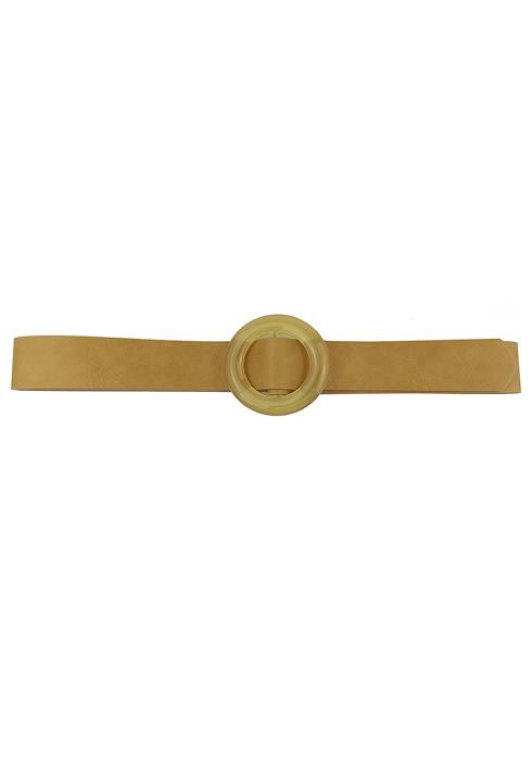 PLAIN ACRYLIC ROUND SOLID COLOR BELT