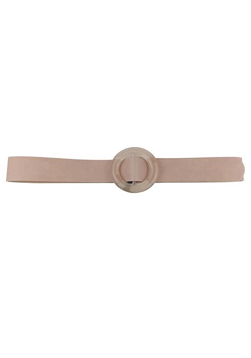 PLAIN ACRYLIC ROUND SOLID COLOR BELT