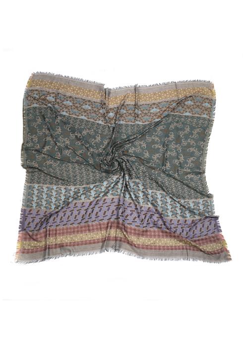 MIXED PATTERN SCARF