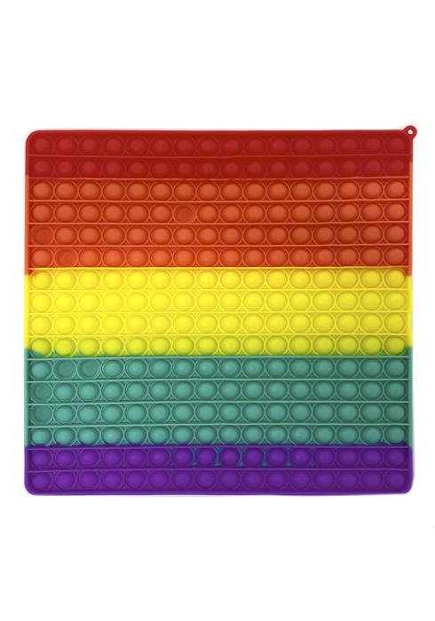 BIG SIZE SQUARE 256 BUBBLE STRESS RELIEVER TOY