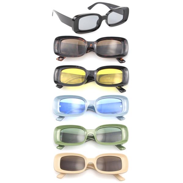 PLAIN COLOR DESIGN SUNGLASSES 1DZ