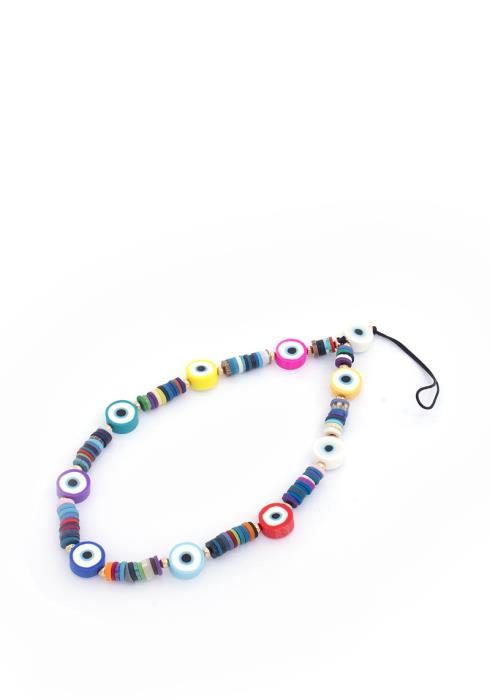 SODAJO EYE CLAY BEAD PHONE STRAP