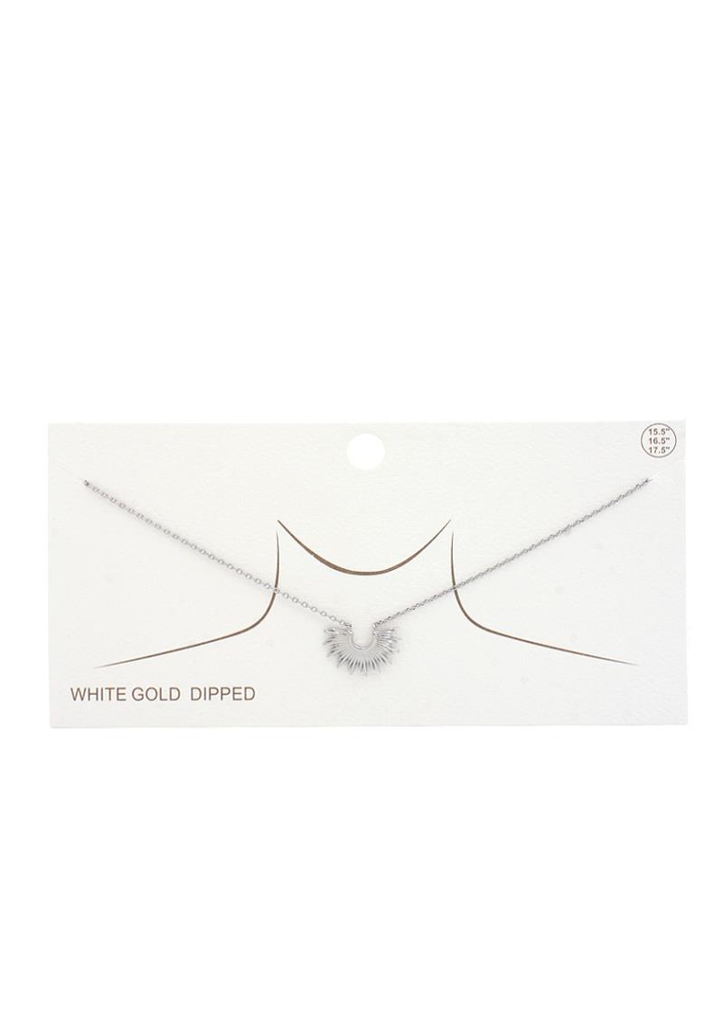 HALF SUN GOLD DIPPED NECKLACE
