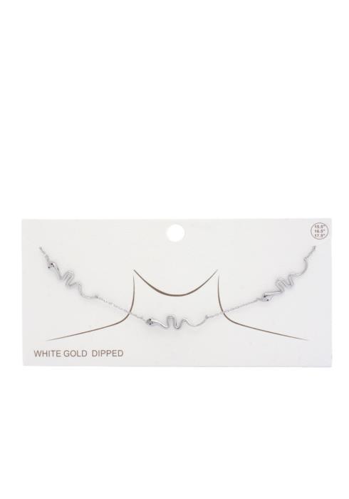SNAKE STATION GOLD DIPPED NECKLACE
