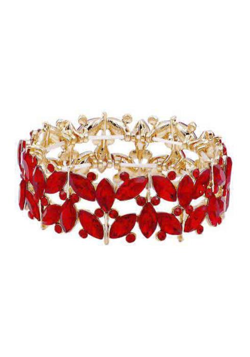 RHINESTONE STRETCH BRACELET