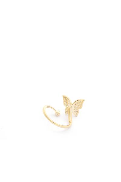 SODAJO BUTTERFLY OPEN CIRCLE RING