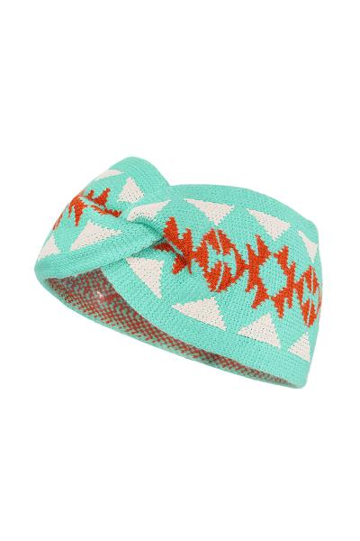 WESTERN PATTER KNIT HEADBAND