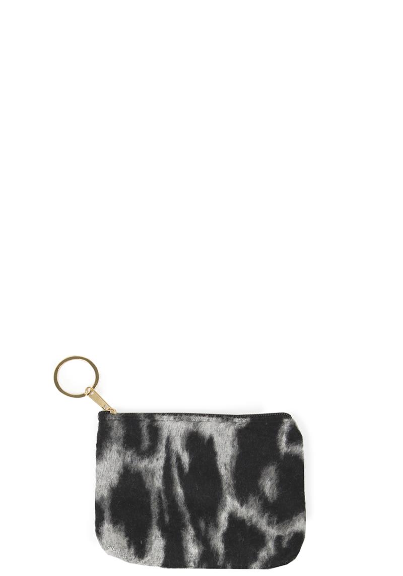 LEOPARD PRINT COIN/CARD PURSE