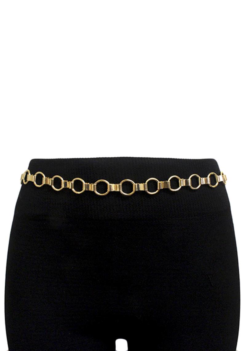 CIRCLE LINK METAL BELT