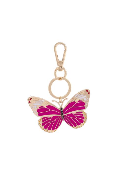 METAL BUTTERFLY KEYCHAIN