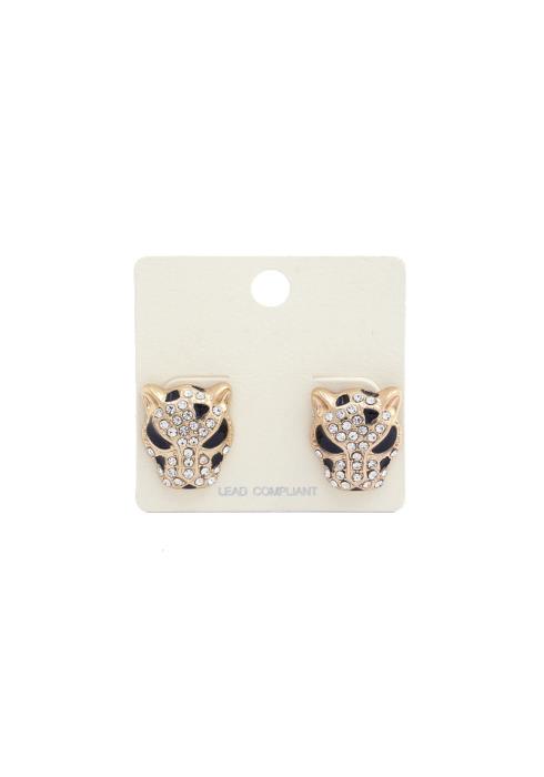 LEOPARD RHINESTONE EARRING