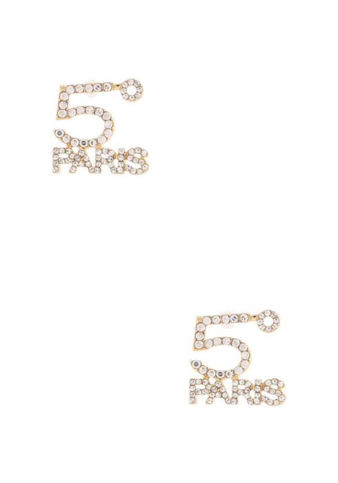 5 DEGREE PARIS CRYSTAL RHINESTONE EARRING