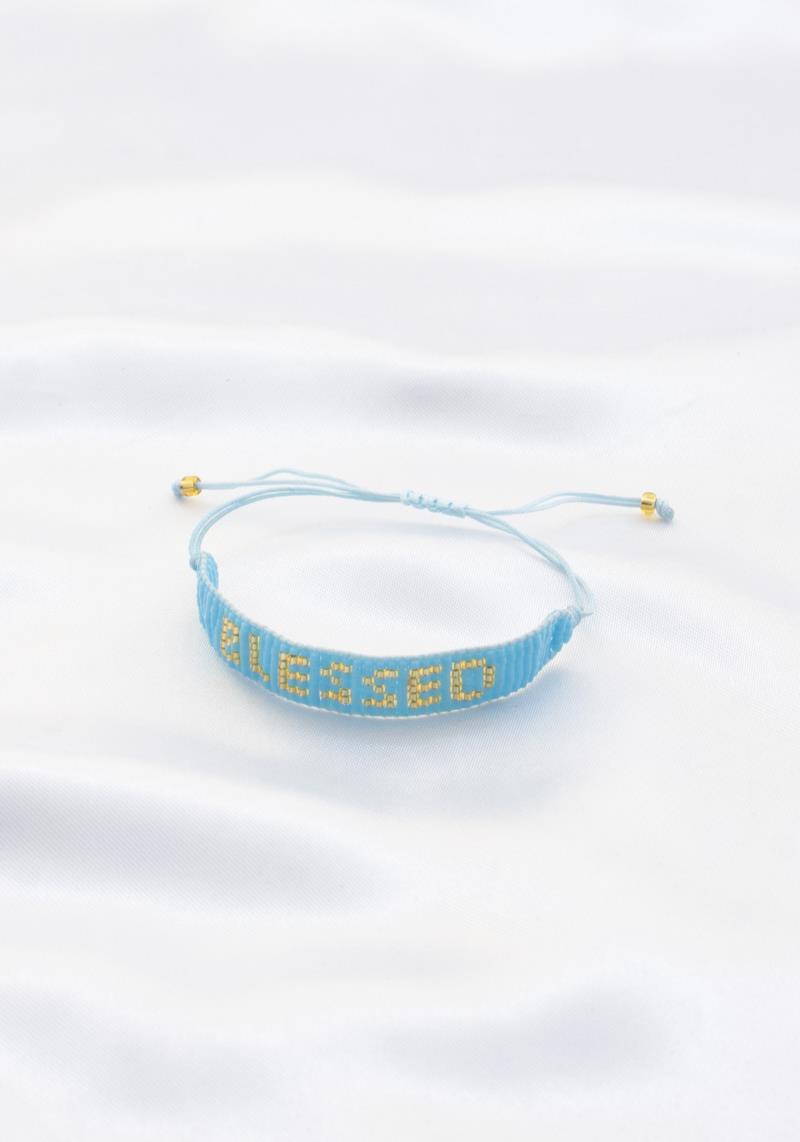 BLESSED SEED BEAD ADJUSTABLE BRACELET