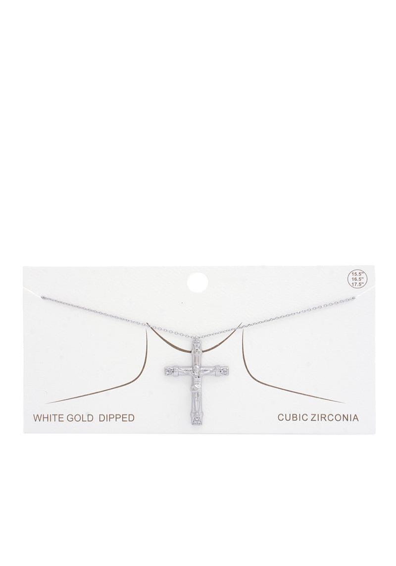 CRUCIFIX GOLD DIPPED NECKLACE