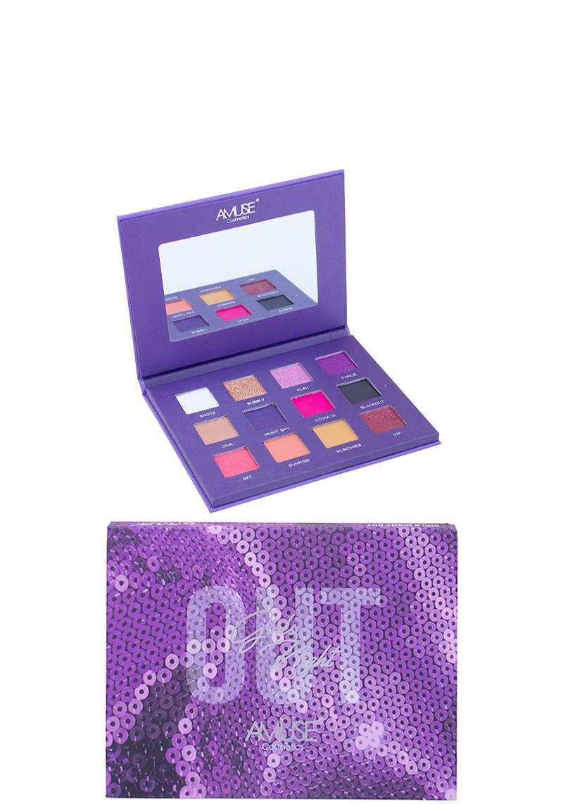 AMUSE 12 COLOR IN OUT EYESHADOW PALETTES