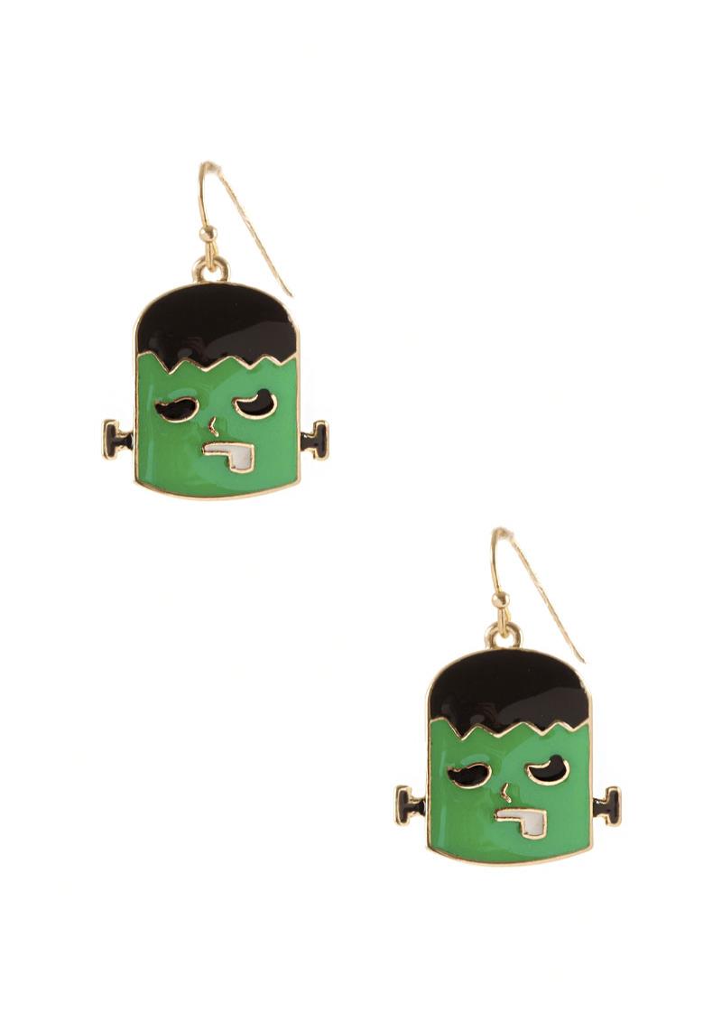 FRANKENSTEIN DANGLE EARRING