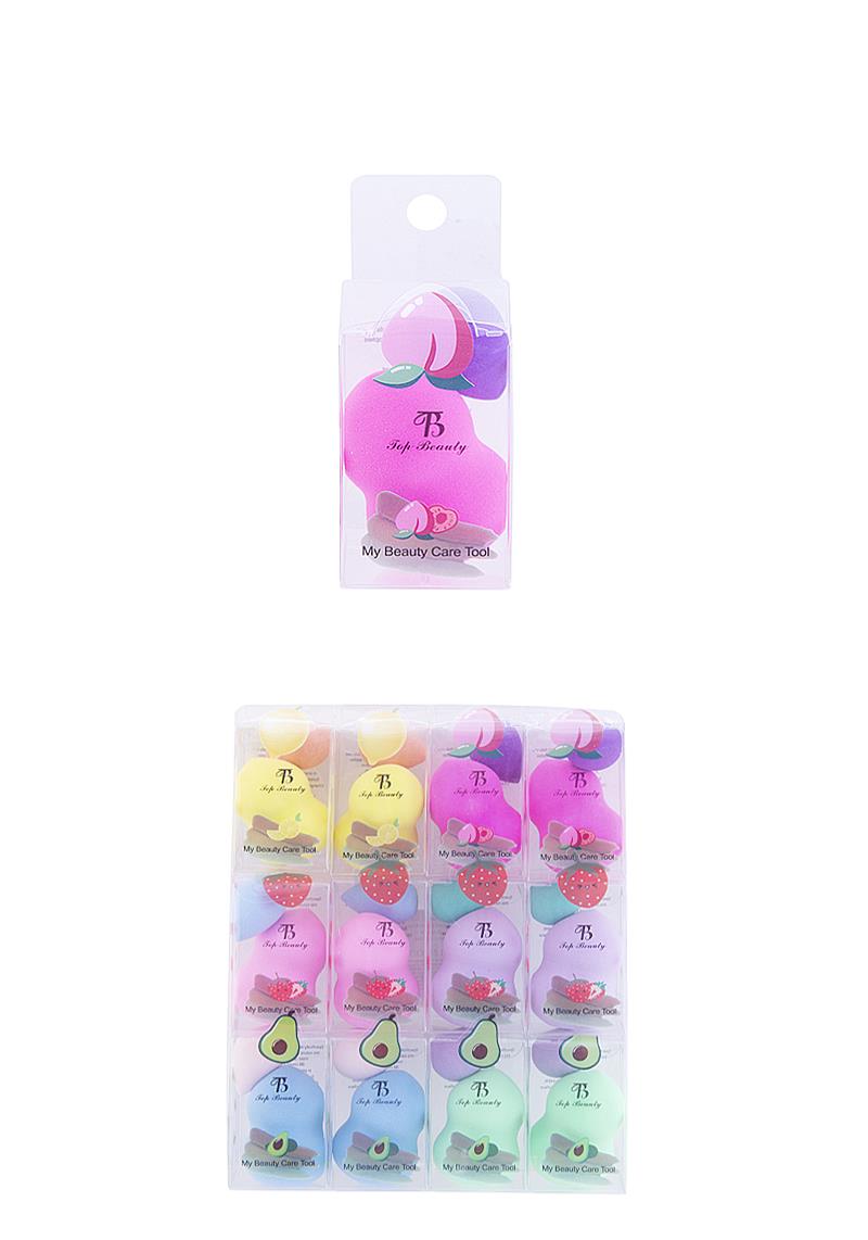 MY BEAUTY CARE TOOL 2 PC MAKEUP SPONGE SET (12 UNITS)