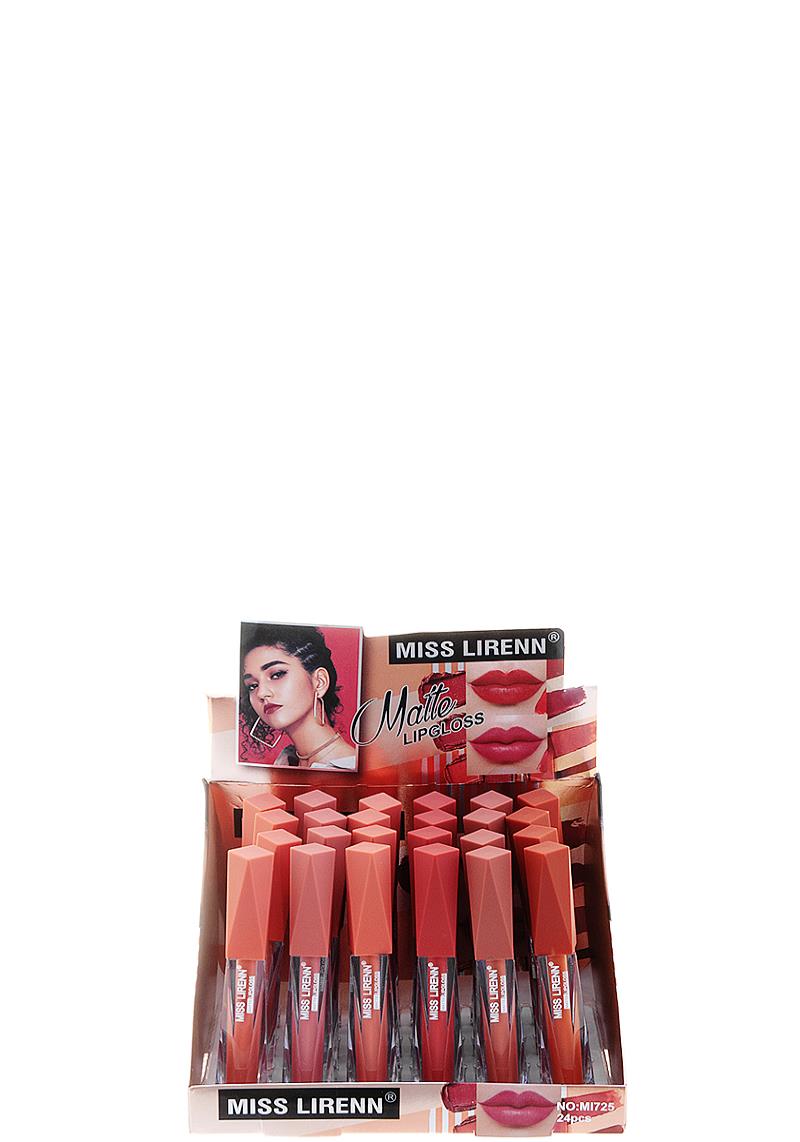MISS LIRENN MATTE LIPGLOSS 24 PCS
