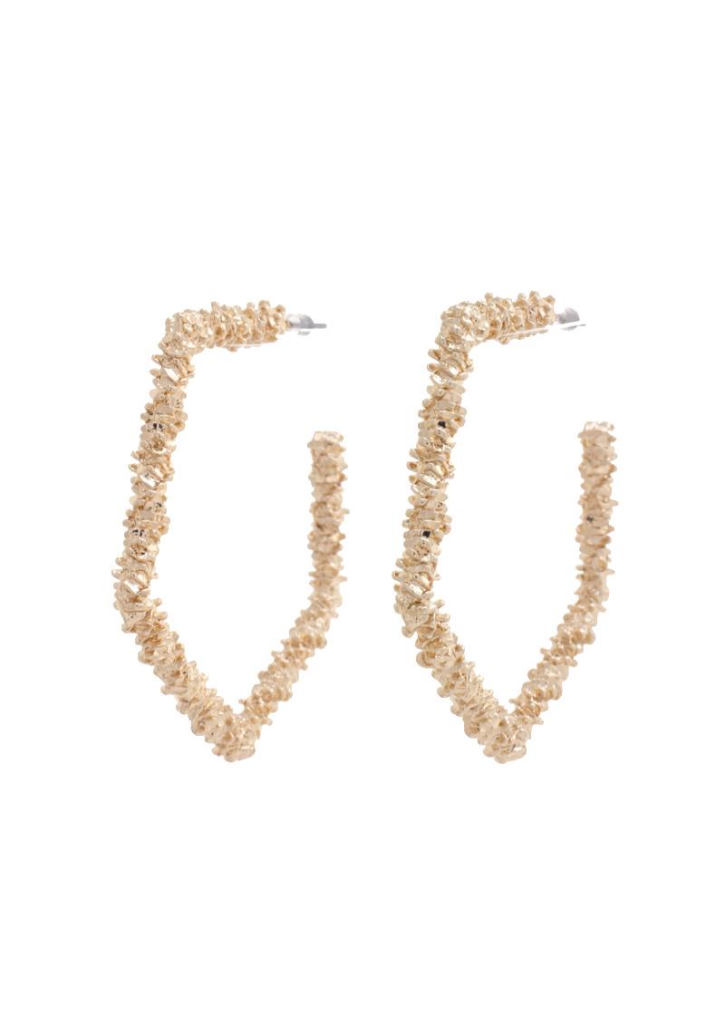 HEXAGON SHAPE EARRING