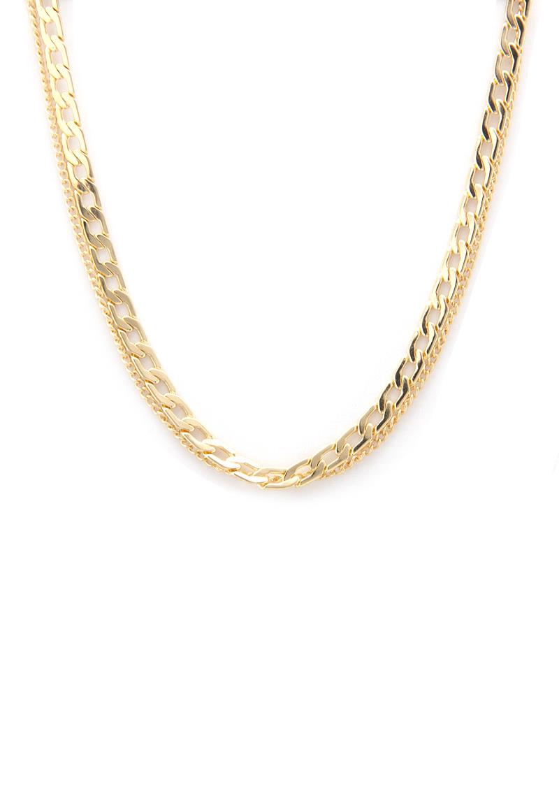 CURB LINK LAYERED CHOKER