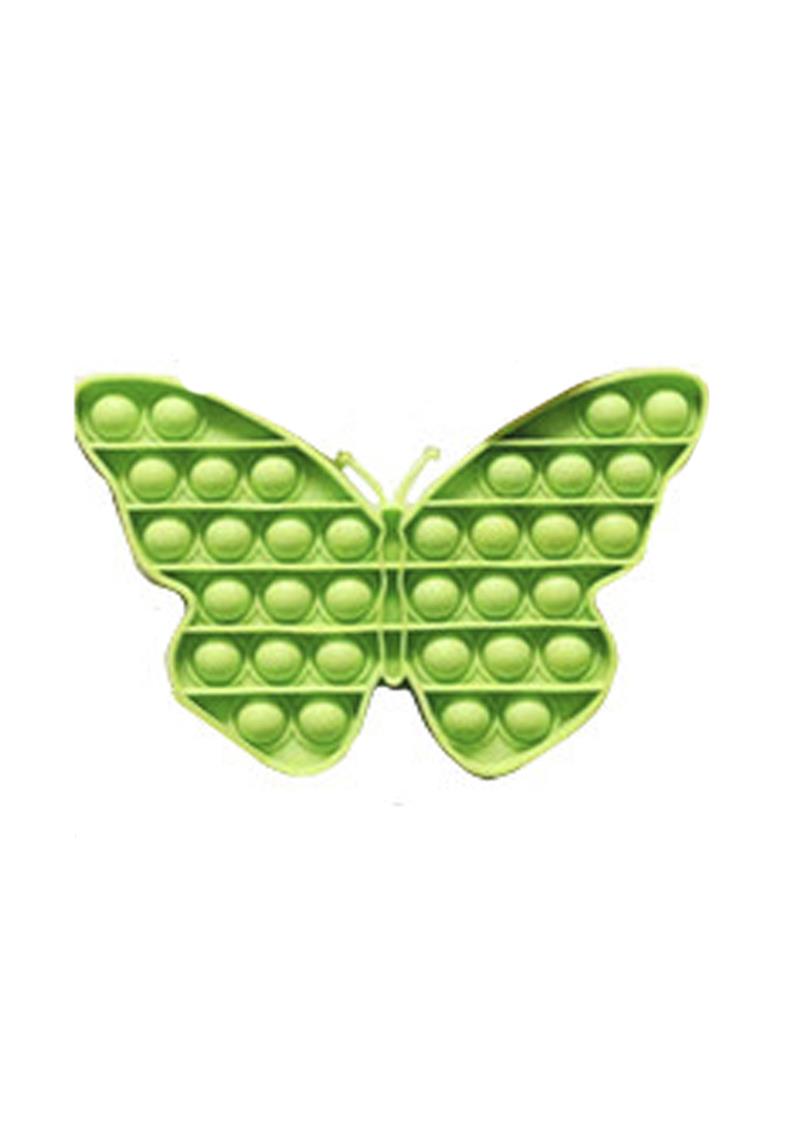 FASHION BUTTERFLY BUBBLE STRESS RELIEVER TOY (12 UNITS)