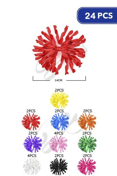 RIBBON TWIST HAIR PIN (12 UNITS)