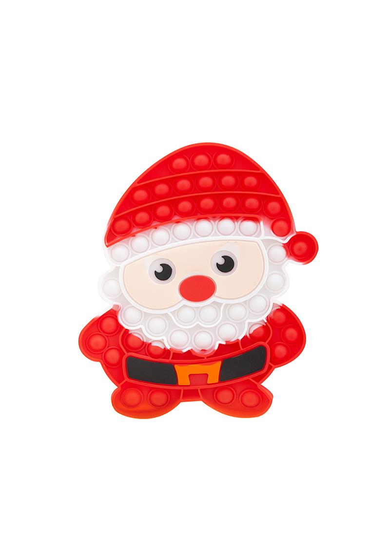 CHRISTMAS SANTA 51 BUBBLES STRESS RELIEVER TOY