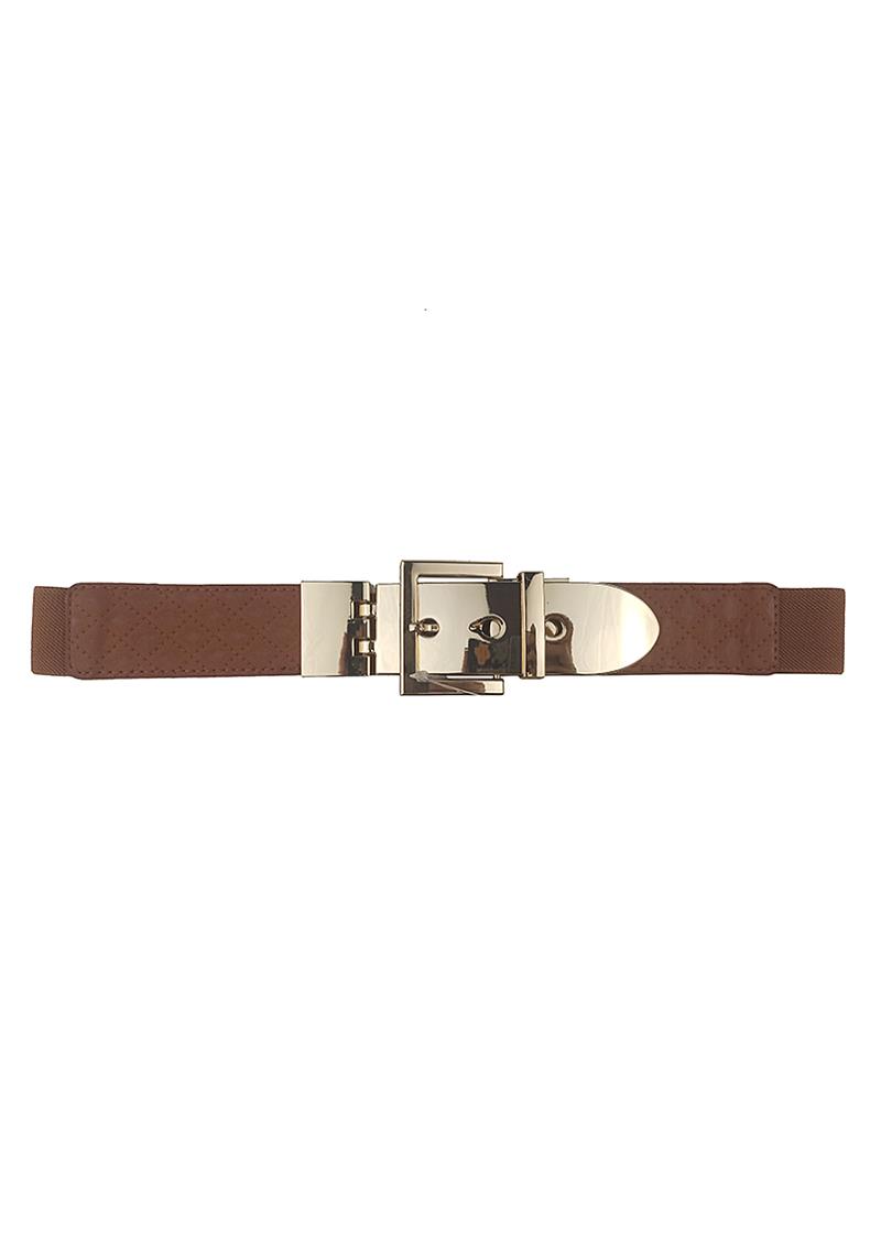 METAL DESIGN PLAIN BUCKLE BELT