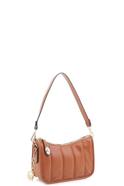 FASHION PUFF STITCH CHIC SHOULDER CROSSBODY BAG