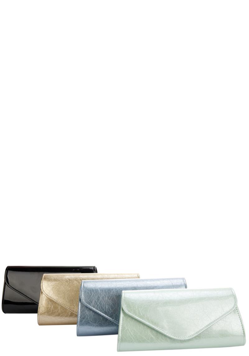SMOOTH ENVELOPE DESIGN CLUTCH BAG