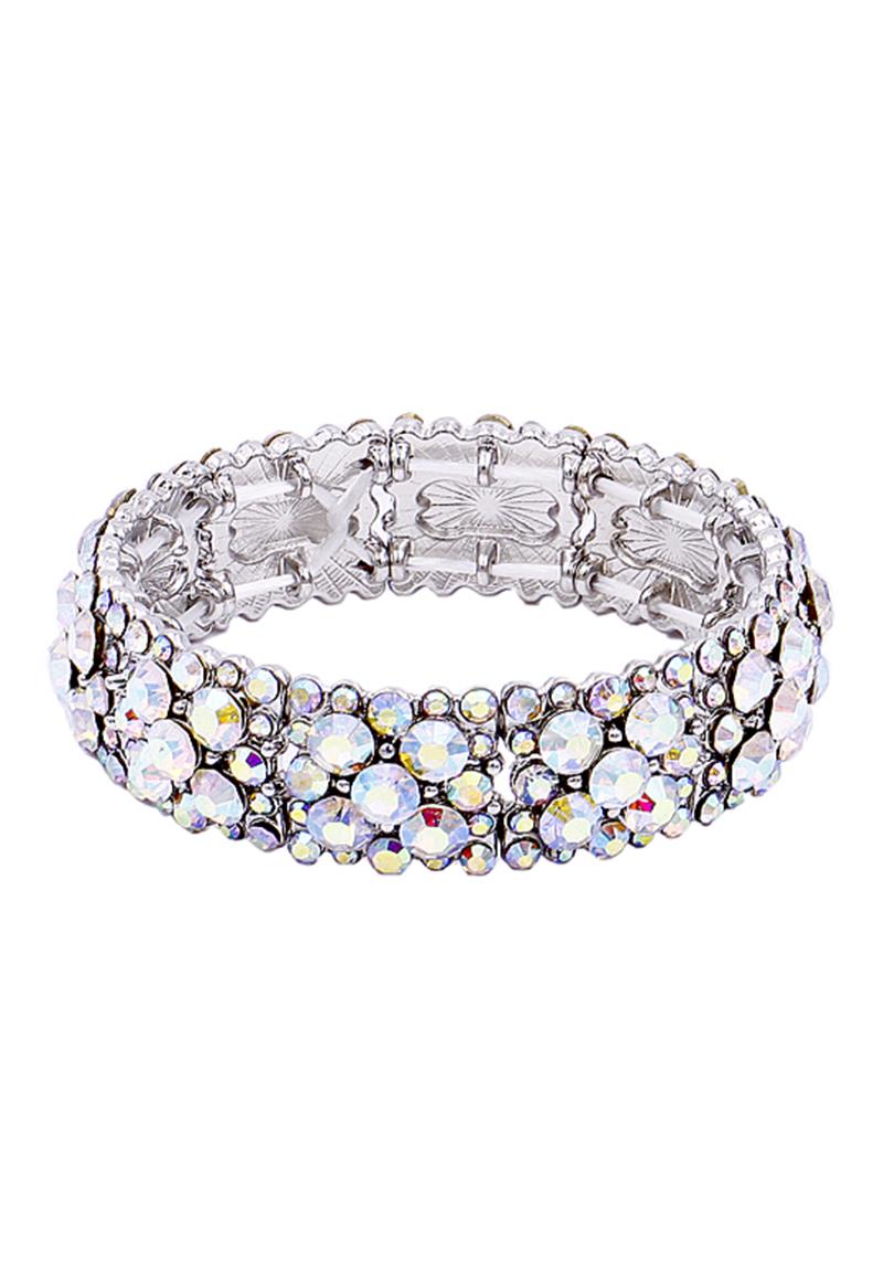 RHINESTONE CRYSTAL DESIGN PATTER BRACELET
