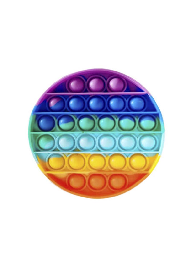 BUBBLE COLOR ROUND STRESS RELIEVER TOY