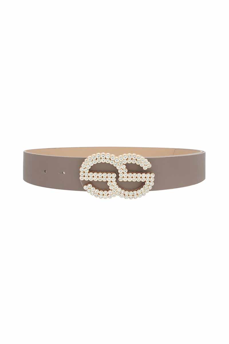 RHINESTONE BUCKLE BELT