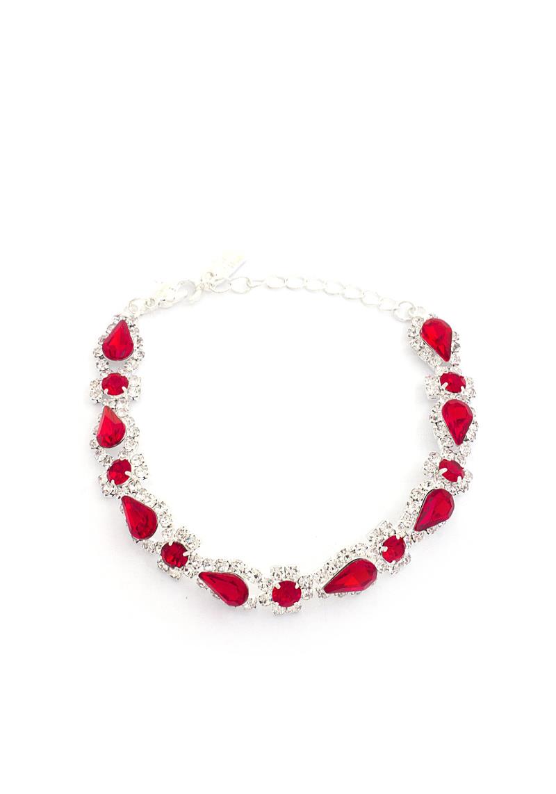 TEARDROP RHINESTONE BRACELET