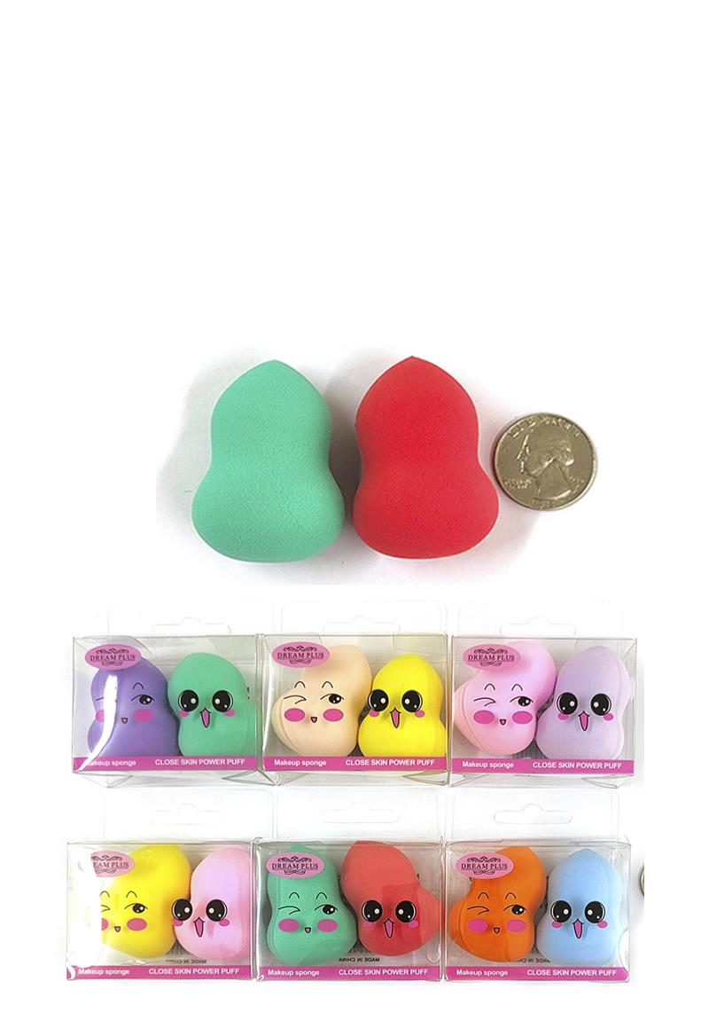 MAKEUP SPONGE PUFF (12 UNITS)