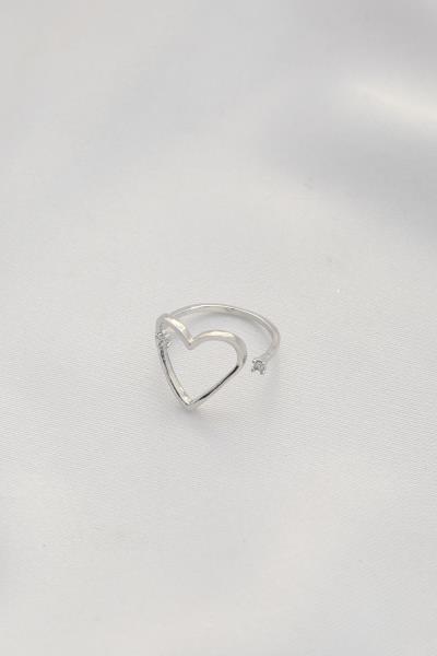 SODAJO HEART SHAPE ADJUSTABLE RING