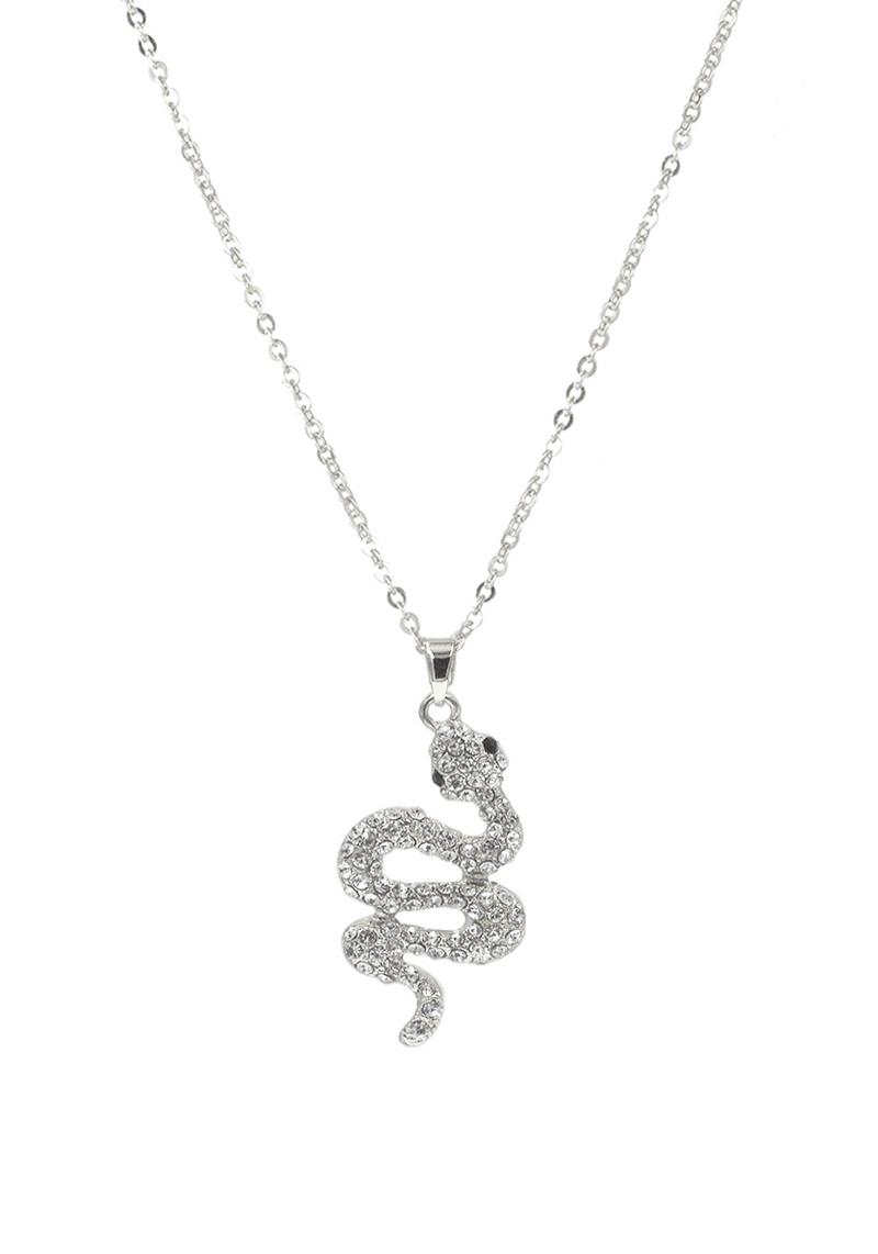 SNAKE PENDANT NECKLACE