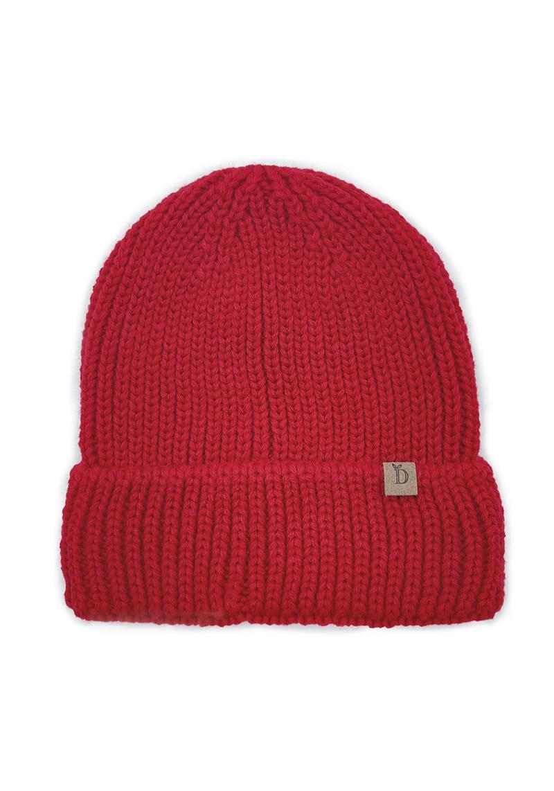 SOLID RIBBED CUFF BEANIES