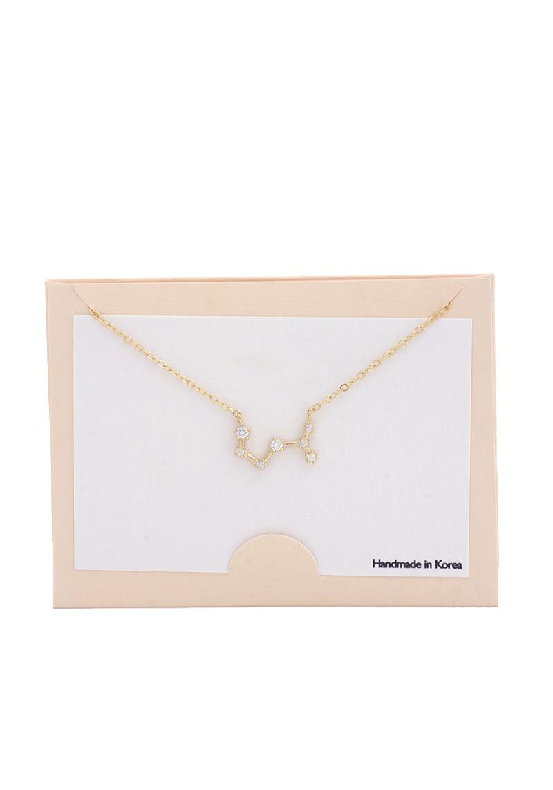 HOROSCOPE ZODIAC CONSTTELLATION STAR CHARM PENDANT NECKLACE