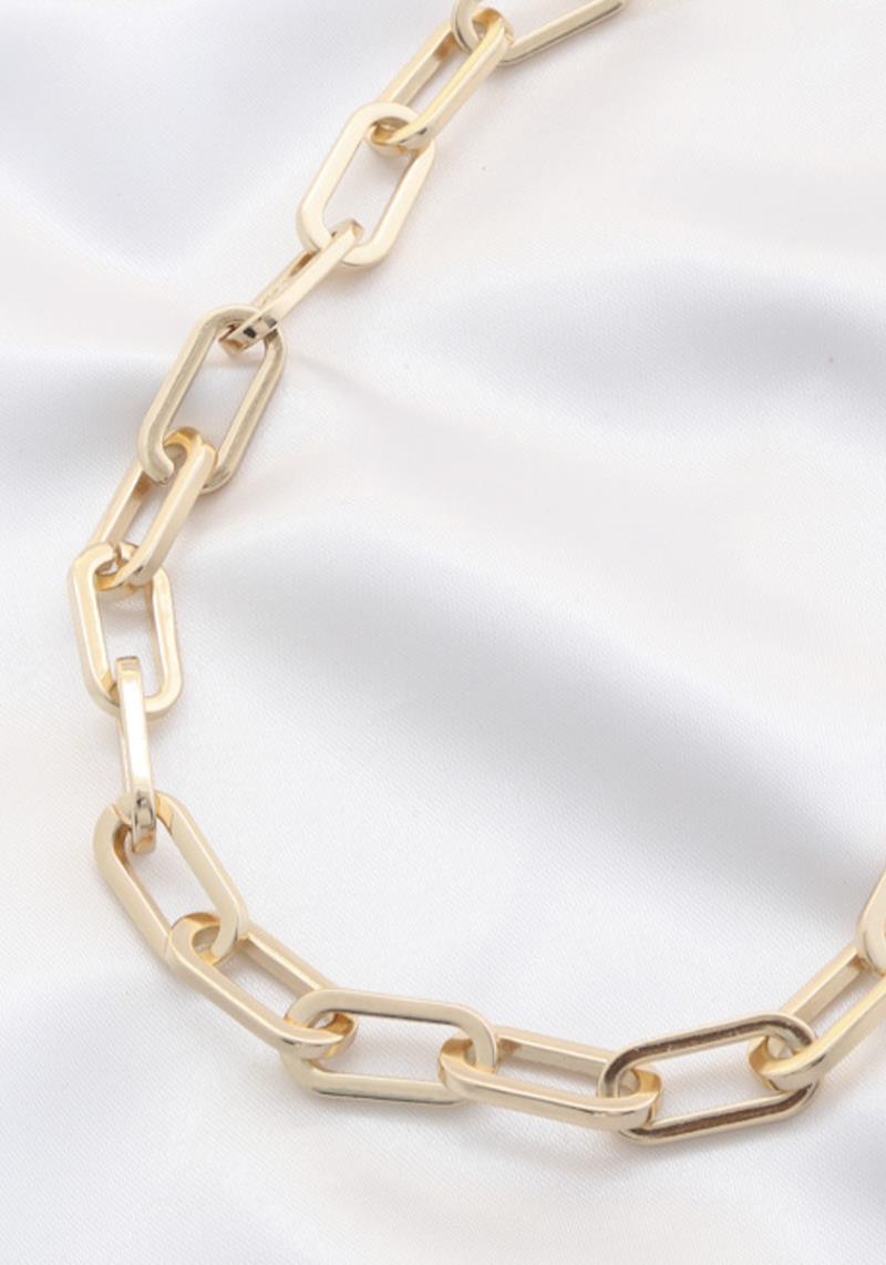 OVAL LINK NECKLACE
