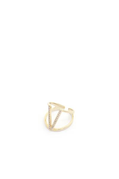 SODAJO V SHAPE METAL RING