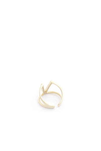 SODAJO V SHAPE METAL RING