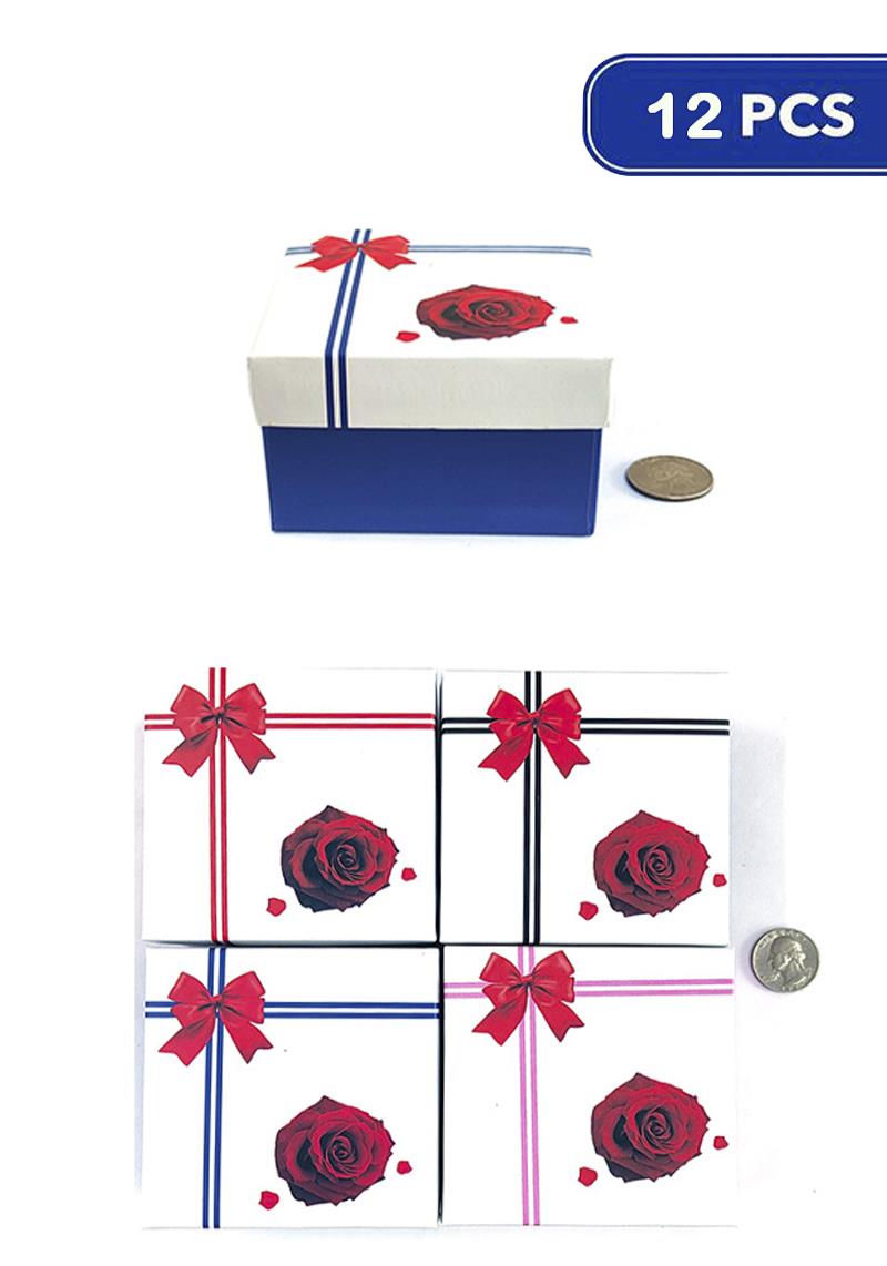 FASHION ROSE GIFT BOX (12 UNITS)