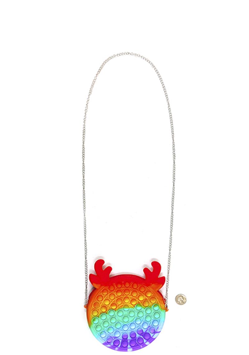 FASHION BUBBLES STRESS RELIEVER TOY CROSSBODY BAG