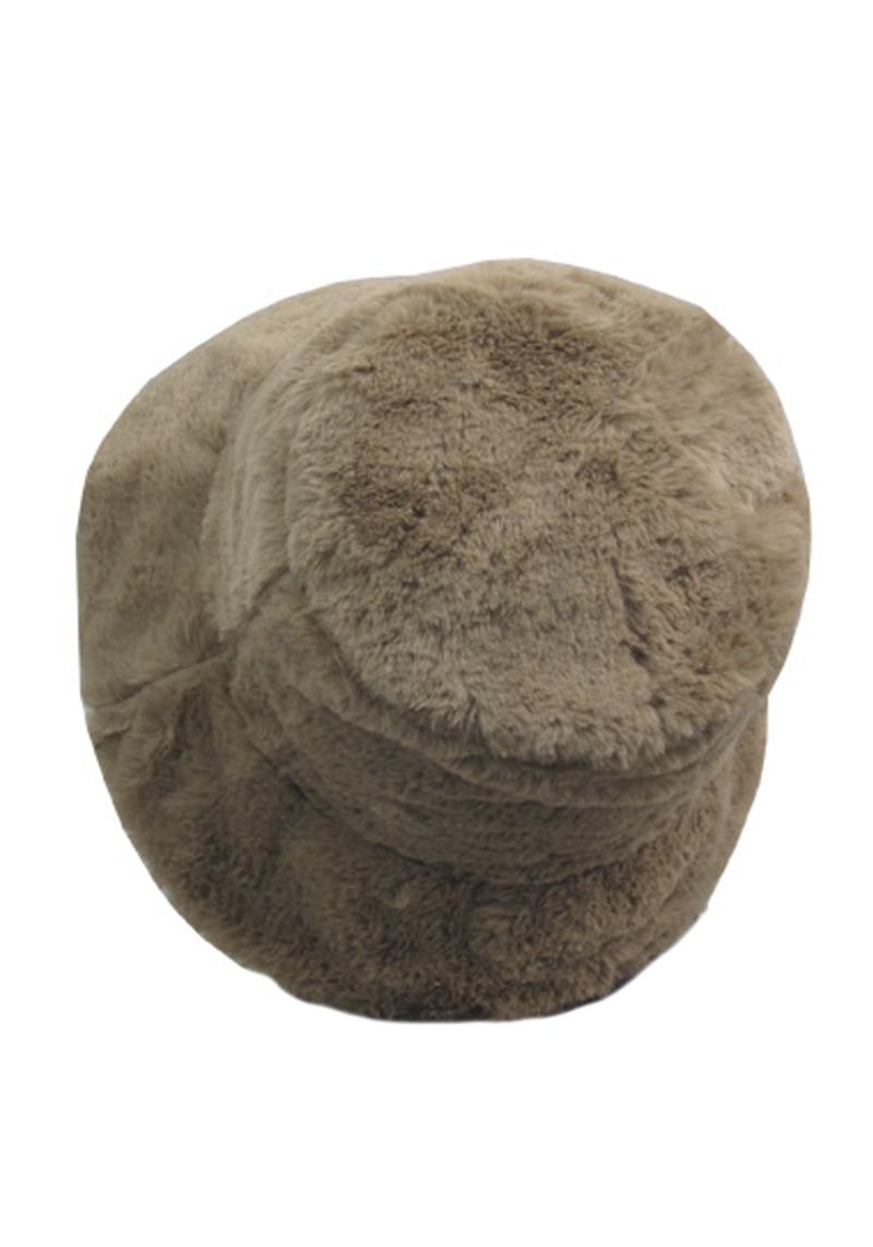 FASHION FAUX FUR BUCKET HAT