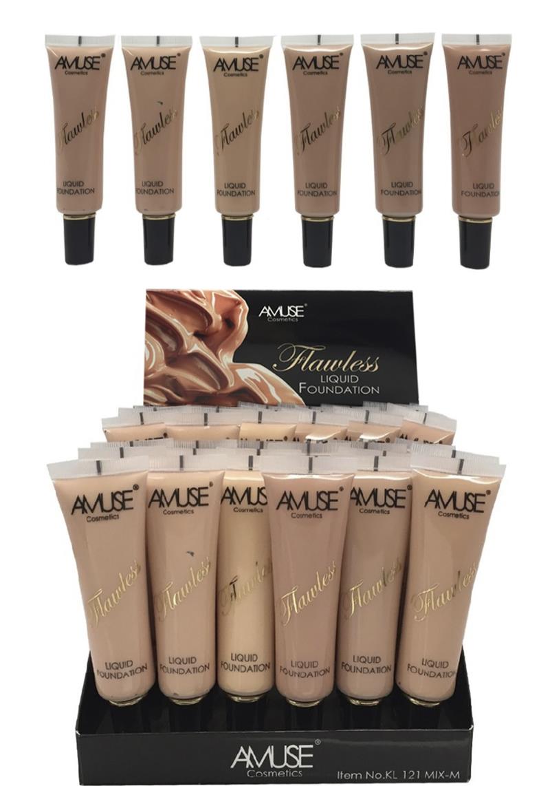 AMUSE FLAWLESS LIQUID FOUNDATION (36 UNITS)